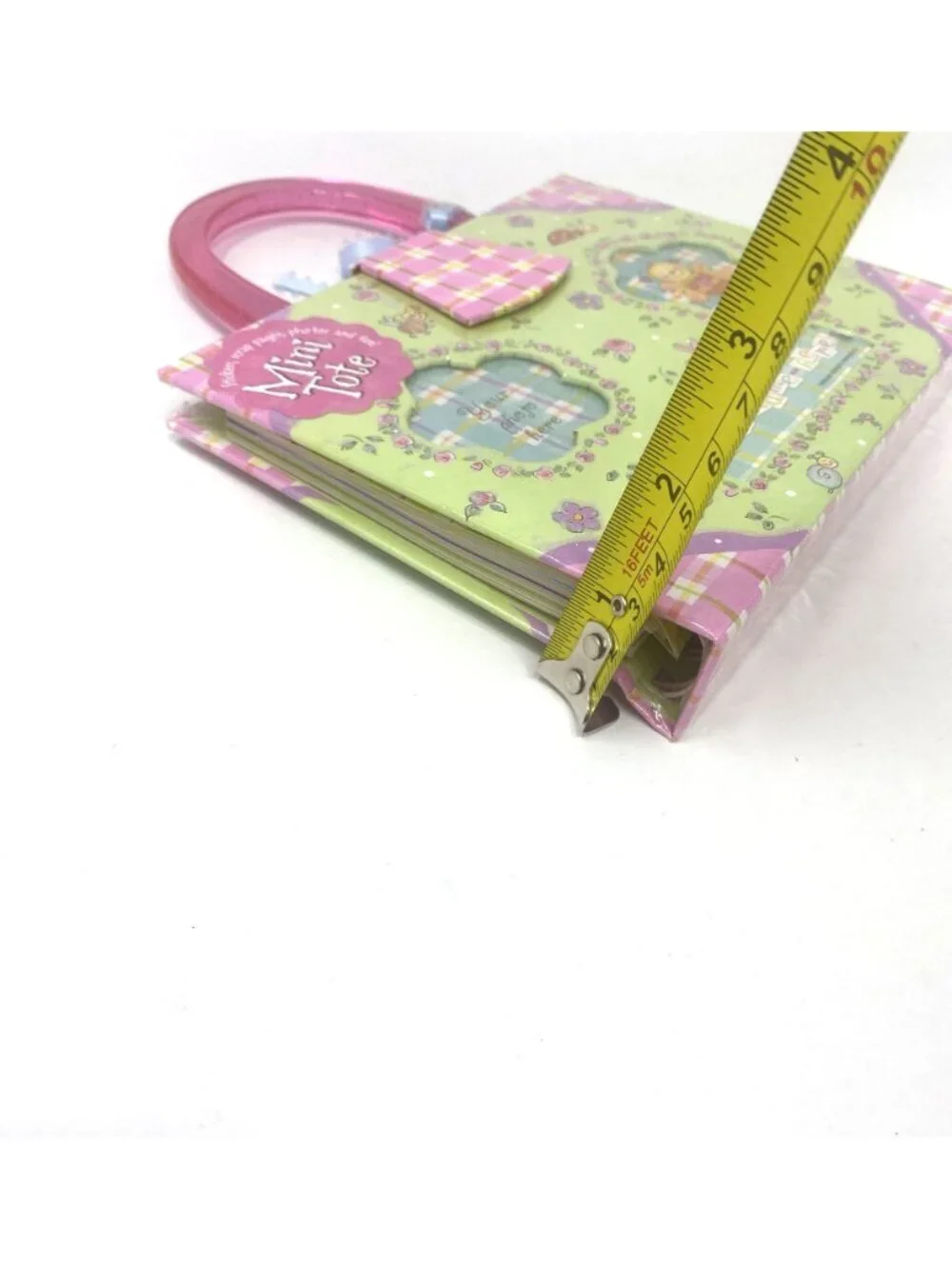 Artistic Studios Dena Designs Mini Tote Scrapbook Stickers Scrapbook Paper